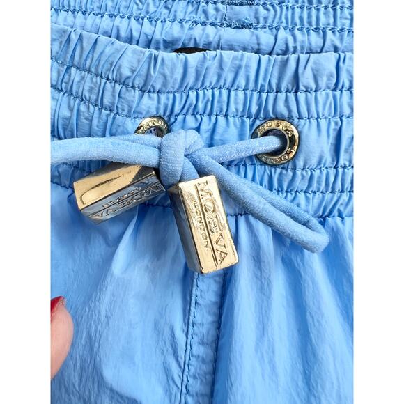 Moeva Drawstring Ultra-Light Swim Trunks Shorts Blue Men's Size S/M - Picture 6 of 8